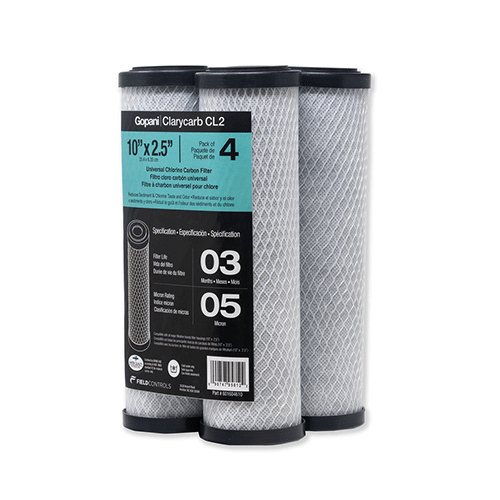 Clarycarb CL2 Carbon Block Sediment Filter Polypropylene 5 Micron 10 x 2½