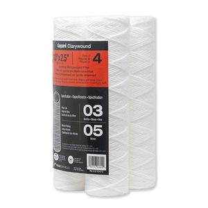 Clarywound Sediment Filter Polypropylene 5 Micron 10 x 2½